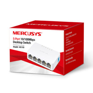 Switch 5 portas 10/100 - Mercusys