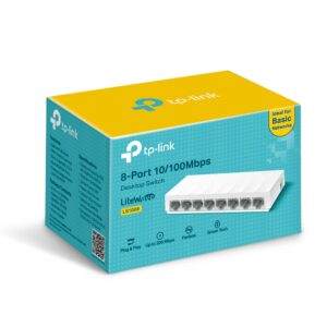 Switch de Mesa com 8 portas 10/100Mbps - TP-LINK